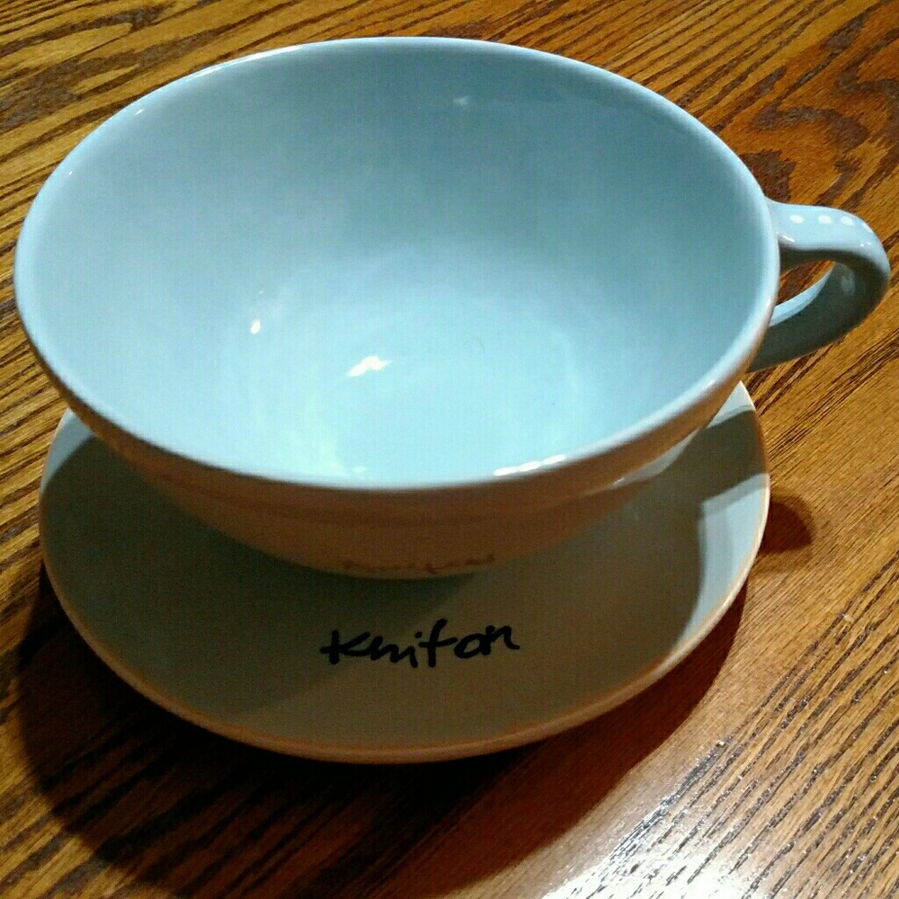 Cup & Saucer for Knitters